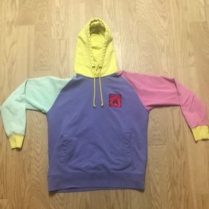 Teddy Fresh Colorblock hoodie size S